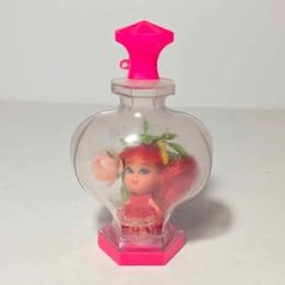 Liddle Kiddle Kologne Rose Bud Doll & Bottle Vintage - Picture 8 of 8
